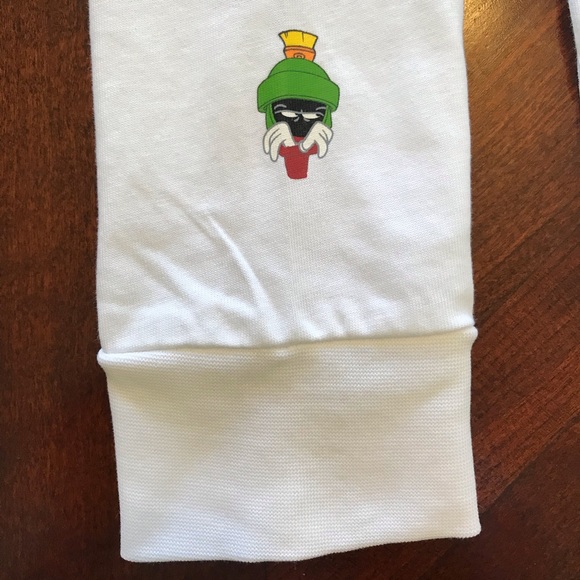 LOONEY TUNES Printed Sleeve Tshirt NWT XL - Picture 6 of 8